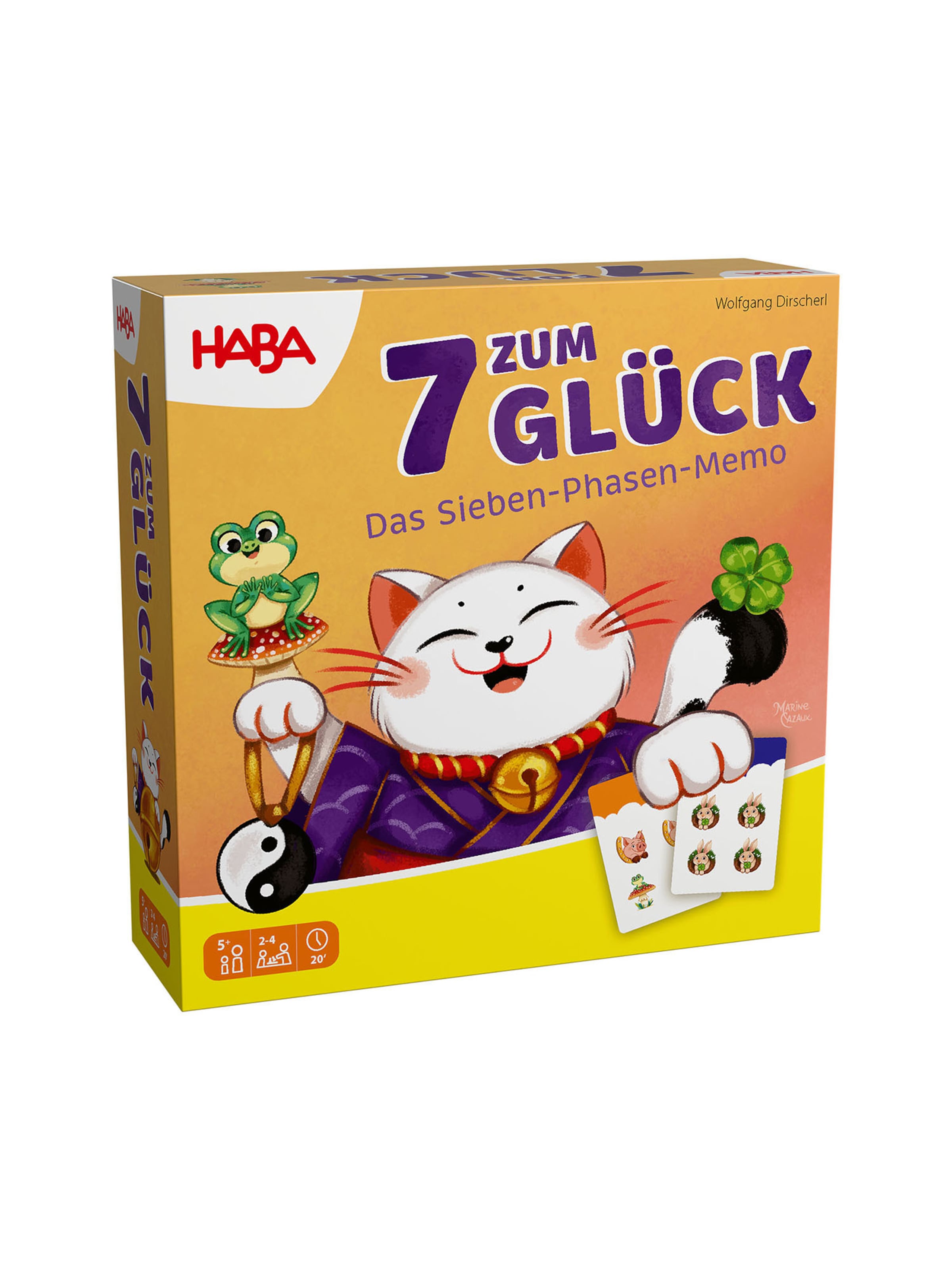 HABA Spiel '7 zum Glück DE' in mischfarben, Produktansicht