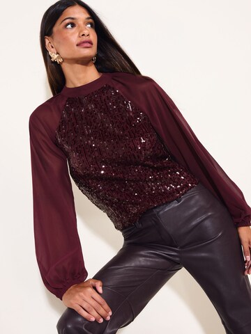 Friends Like These Bluse in Rot: Vorderseite