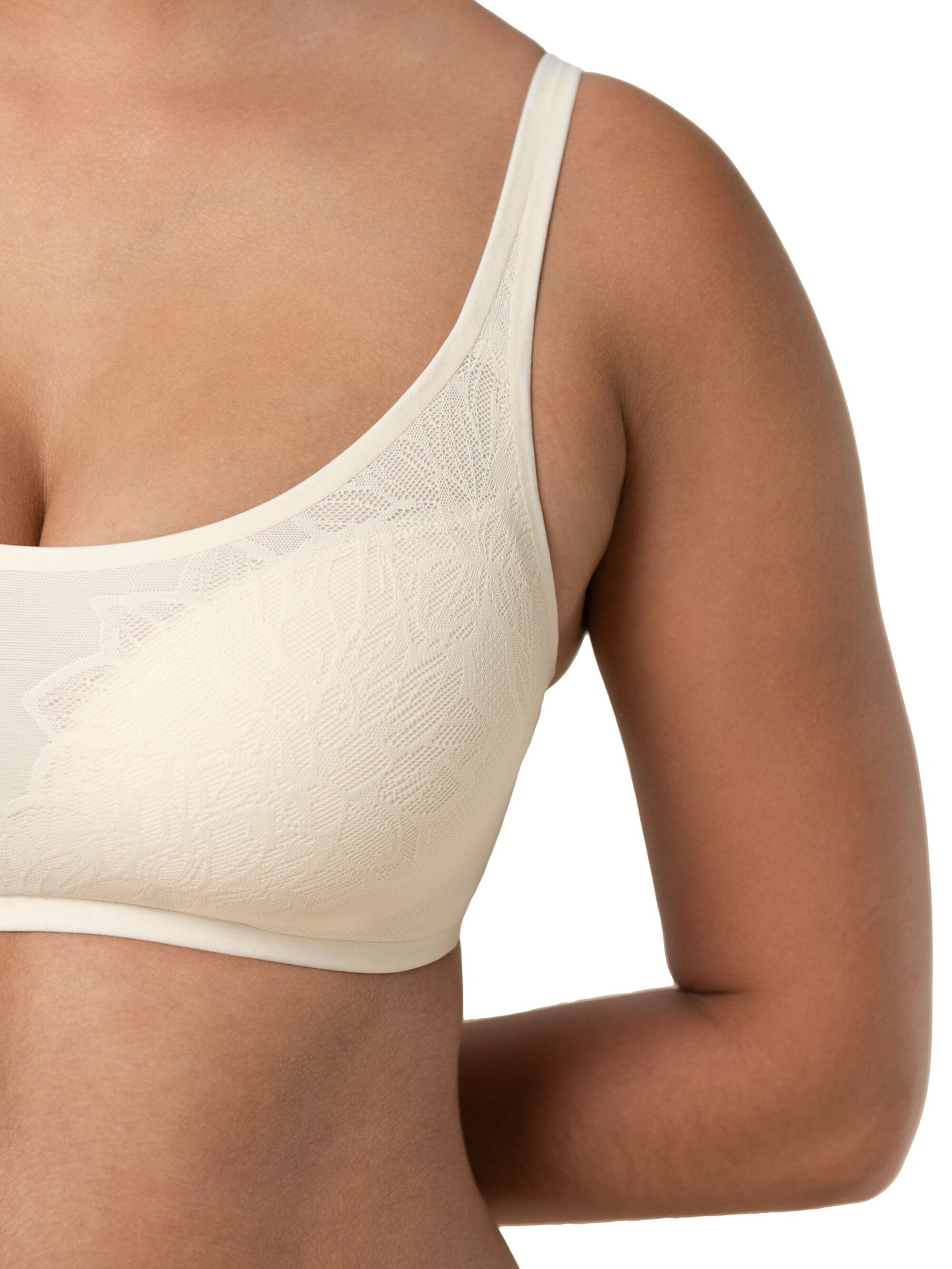 TRIUMPH Bralette Bra ' Fit Smart ' in Yellow