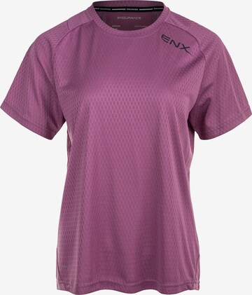 ENDURANCE Performance Shirt 'Jannie' in Purple: front