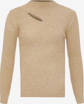 bling bling by leo Pullover in Beige: predná strana