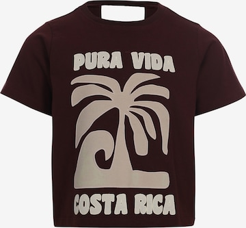 Looxs Revolution Shirt in Bruin: voorkant