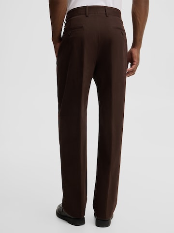 STRELLSON Loosefit Pantalon in Bruin