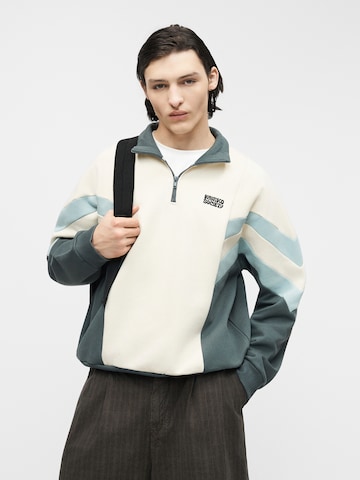 Kaotiko - Sweatshirt 'CLARK' em bege