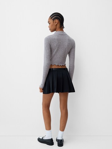 Bershka Pullover in Grau