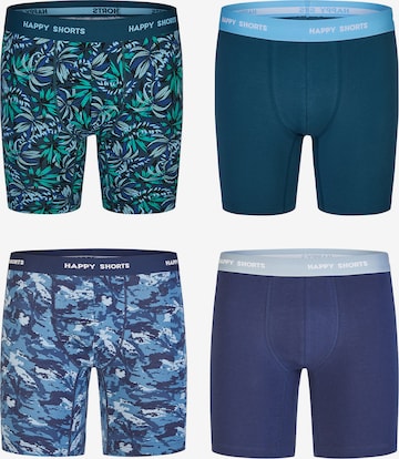 Happy Shorts - Boxers ' Motive ' em azul: frente
