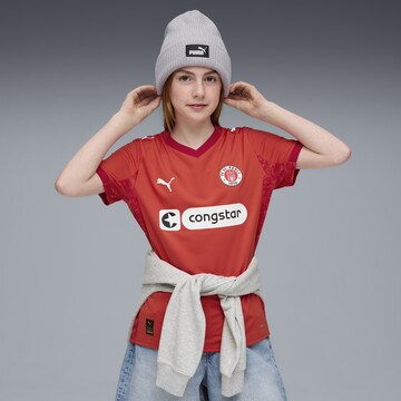 PUMA Functioneel shirt 'FC St. Pauli 25/26 Viertes' in Rood: voorkant