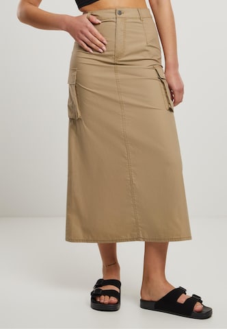 Karl Kani Rock in Beige: Vorderseite
