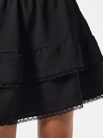 PIECES Sukňa 'PCALBA' - Čierna