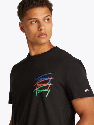 Maglietta di Tommy Jeans in nero