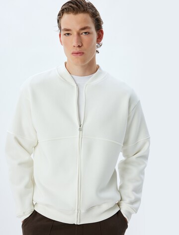 Koton Sweat jacket in White