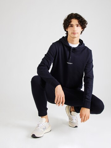 Regular fit Felpa di ARMANI EXCHANGE in blu