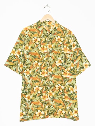Caribbean Button Up Shirt in XL-XXL in Green: front