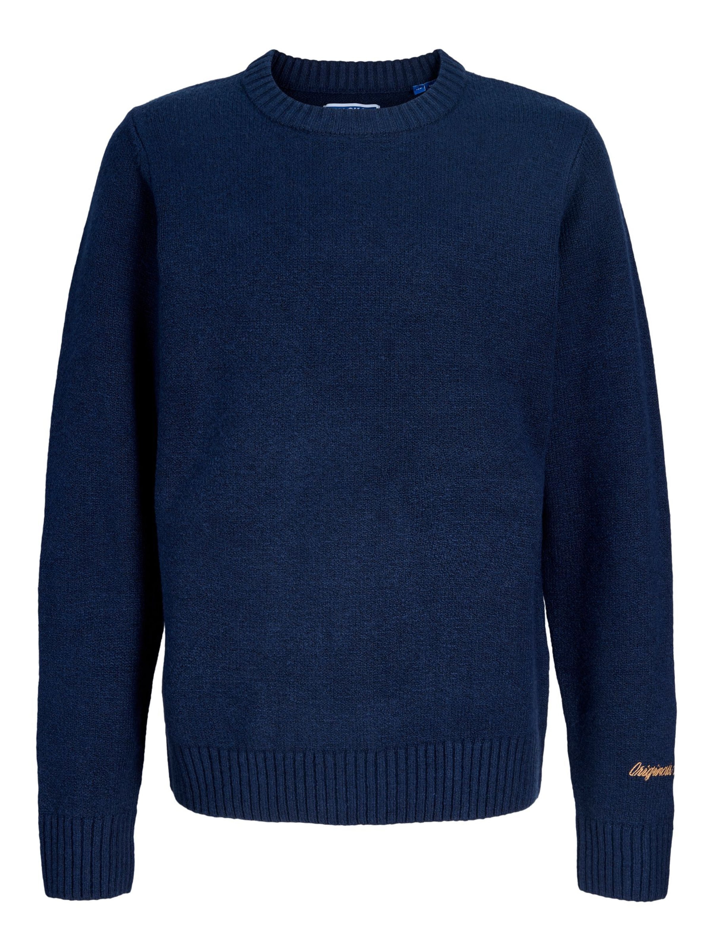 Jack & Jones Junior Sveter 'JORNorrebro' - Modrá: predná strana