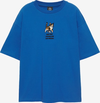 Pull&Bear Paita koossa XS värissä sininen / pueblo / musta / valkoinen, Tuotenäkymä