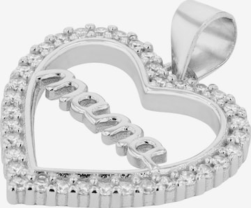 Akzent Pendant '"Nolan" aus 925 Sterlingsilber, rhodiniert, langlebig' in Silver: front