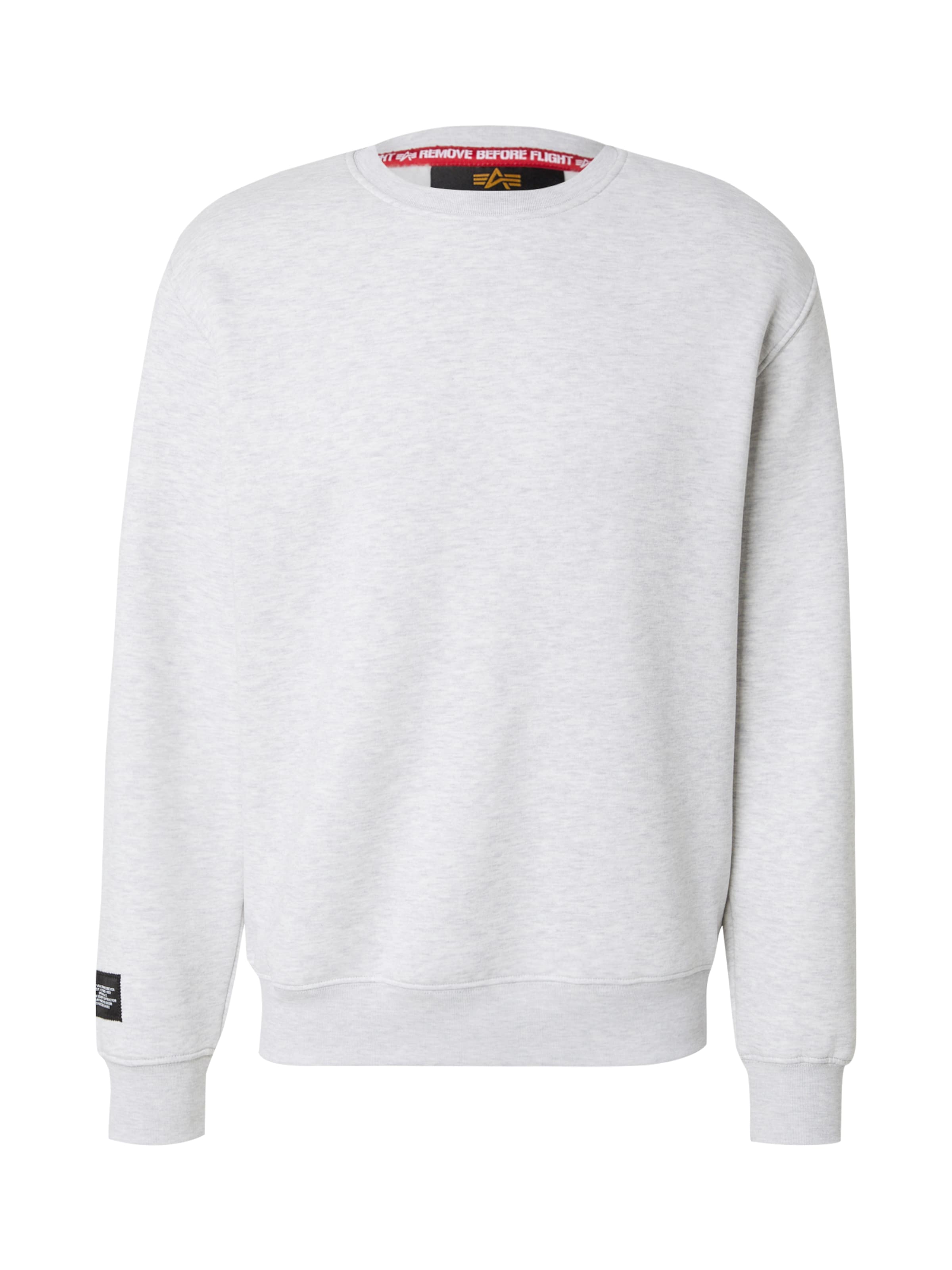 ALPHA INDUSTRIES Collegepaita värissä harmaa: etupuoli