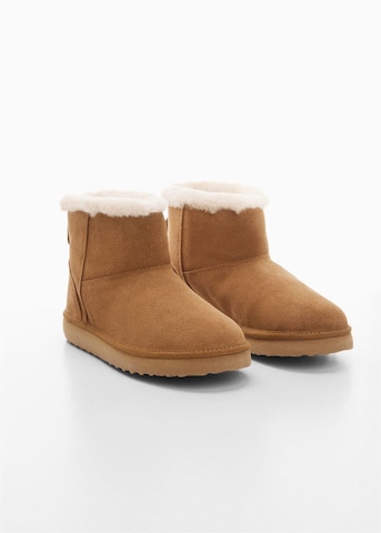 MANGO KIDS Snow Boots 'Anna' in Brown