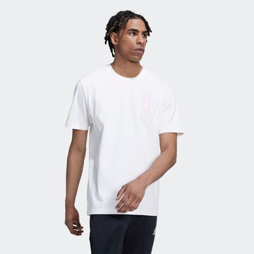 ADIDAS SPORTSWEAR Performance Shirt in White: front