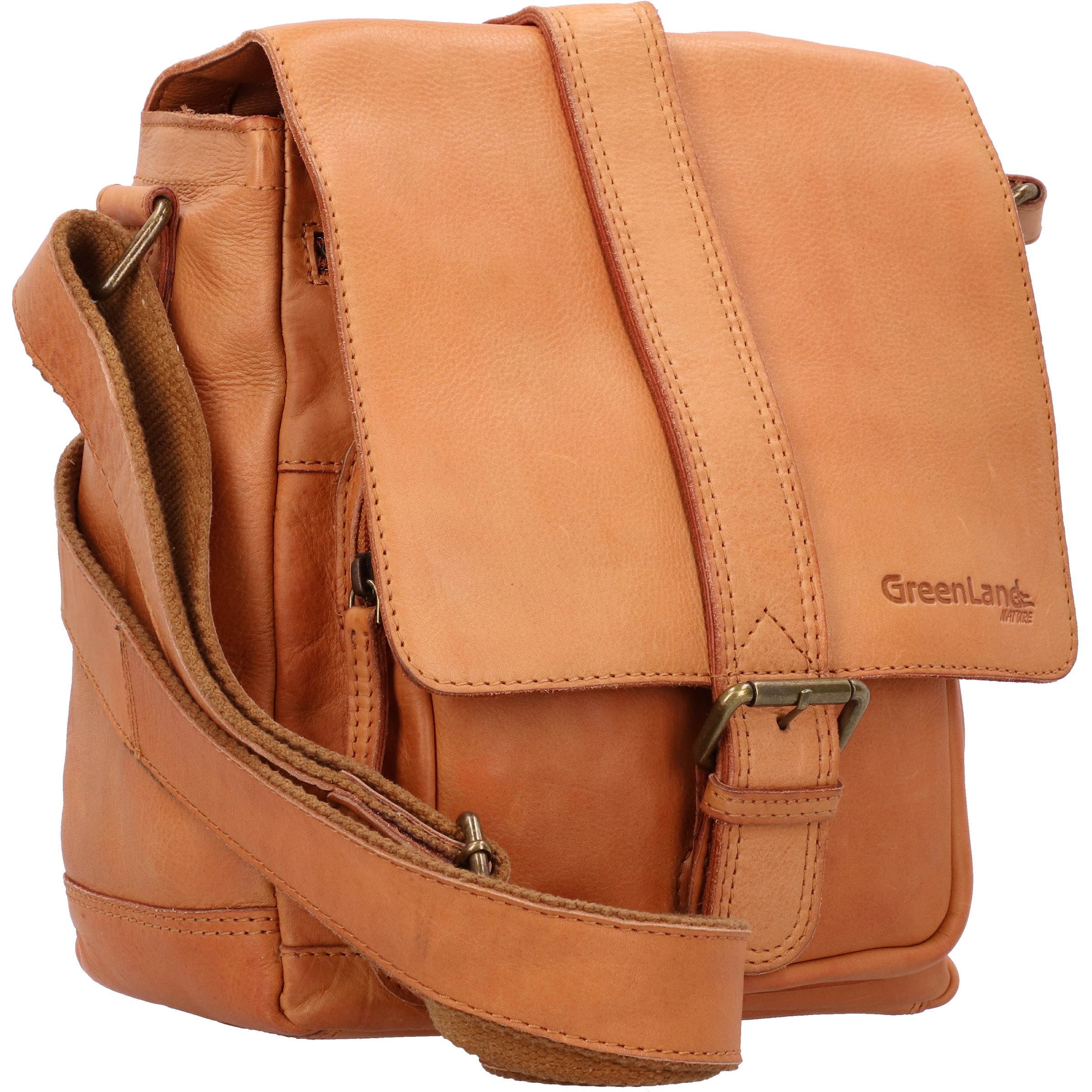 Sac à bandoulière Greenland Nature en marron