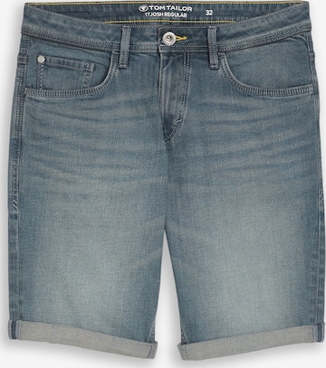 mėlyna TOM TAILOR Standartinis Džinsai 'JOSH': priekis