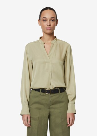 Marc O'Polo Blouse in Groen: voorkant