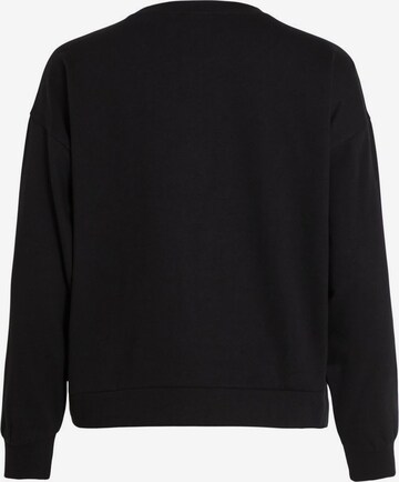 VILA Sweatshirt in Black
