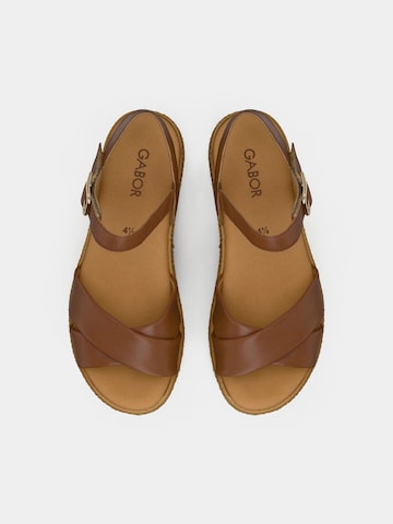 Sandales GABOR en marron
