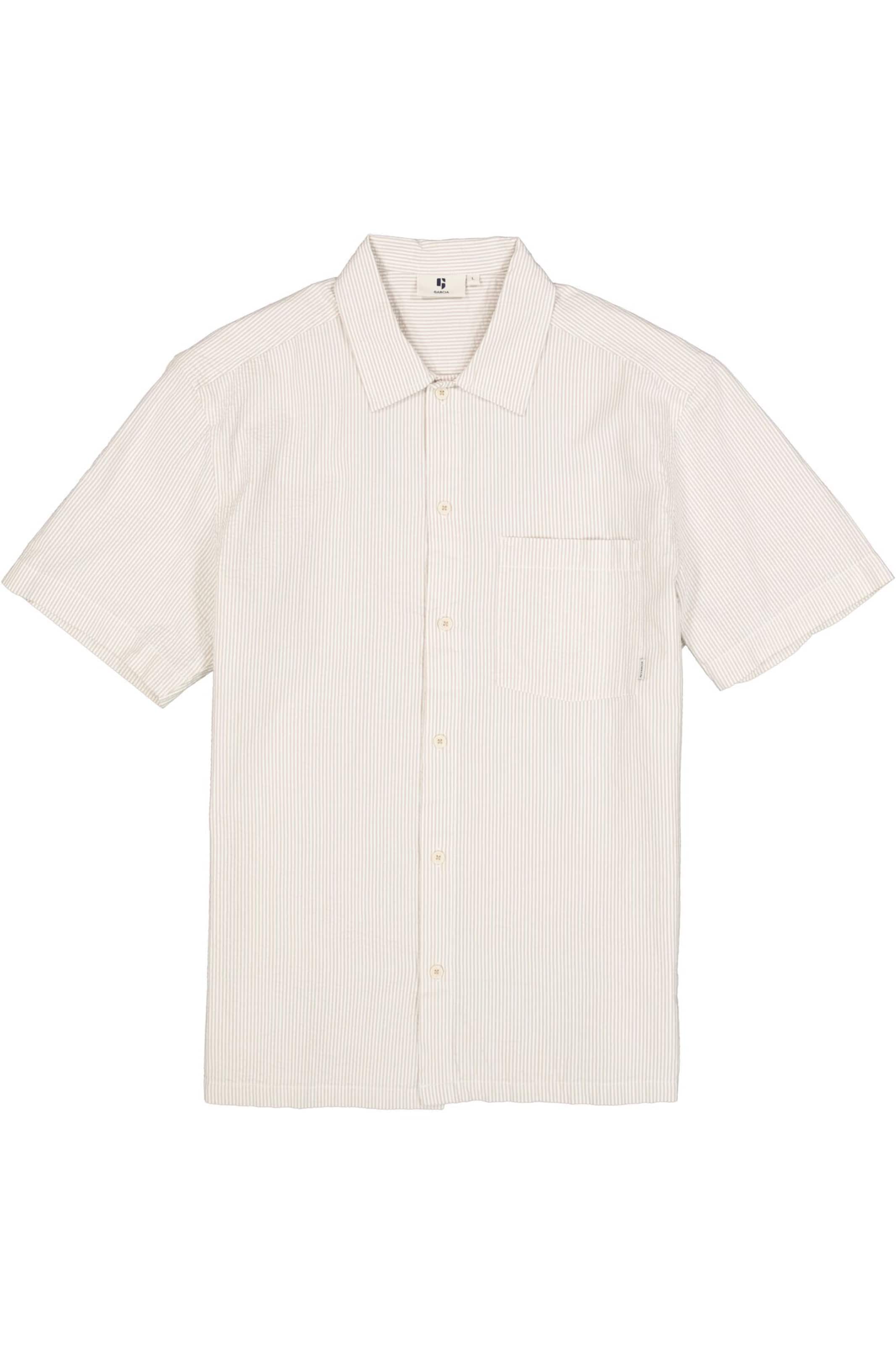 GARCIA Средняя посадка Рубашка в Бежевый: спереди