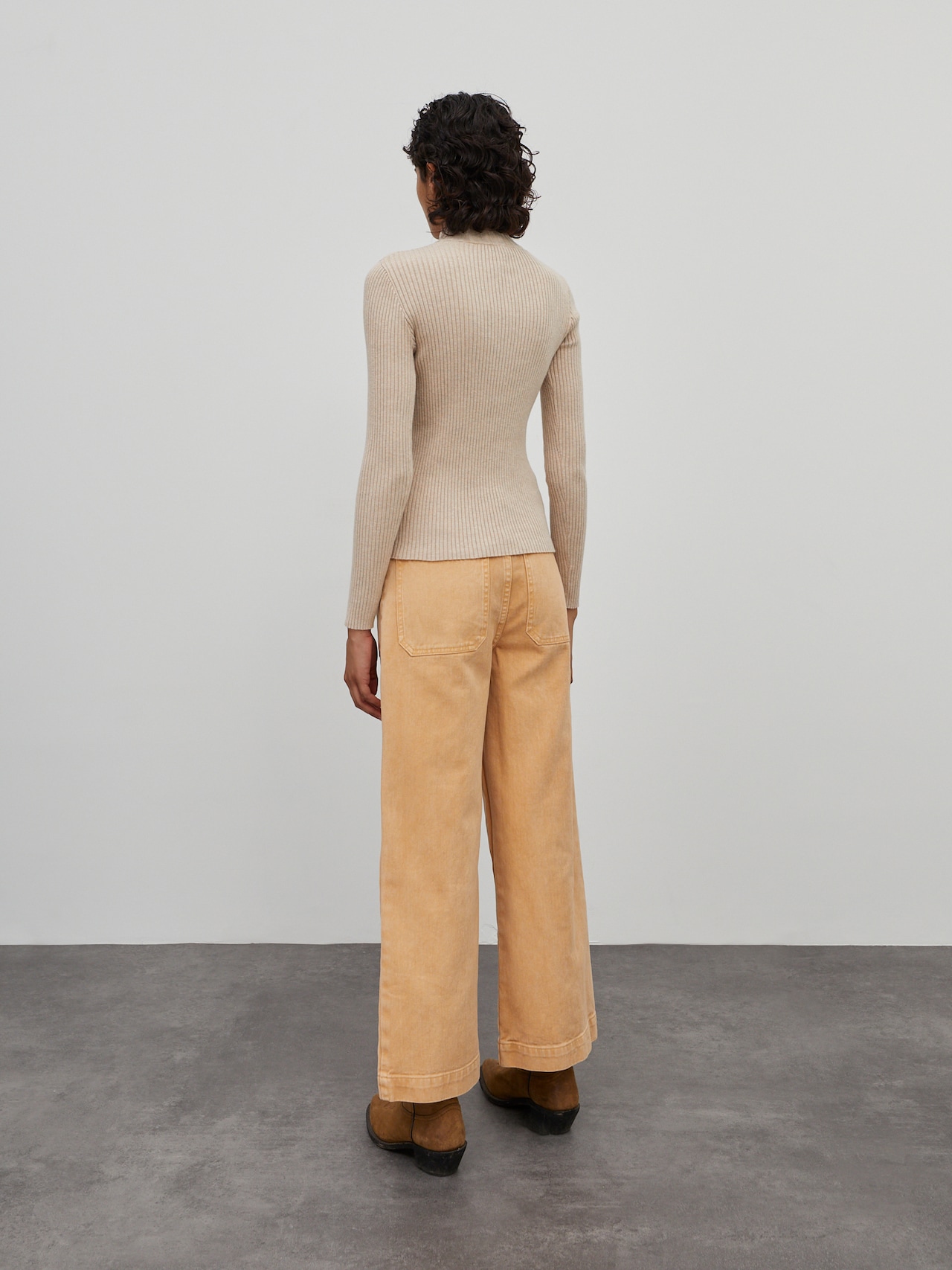 EDITED Produits Pull-over 'Promise' beige chiné