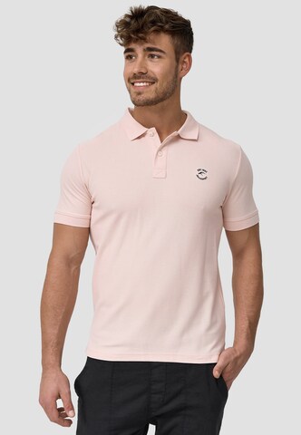 INDICODE JEANS Shirt ' Wadim ' in Roze: voorkant