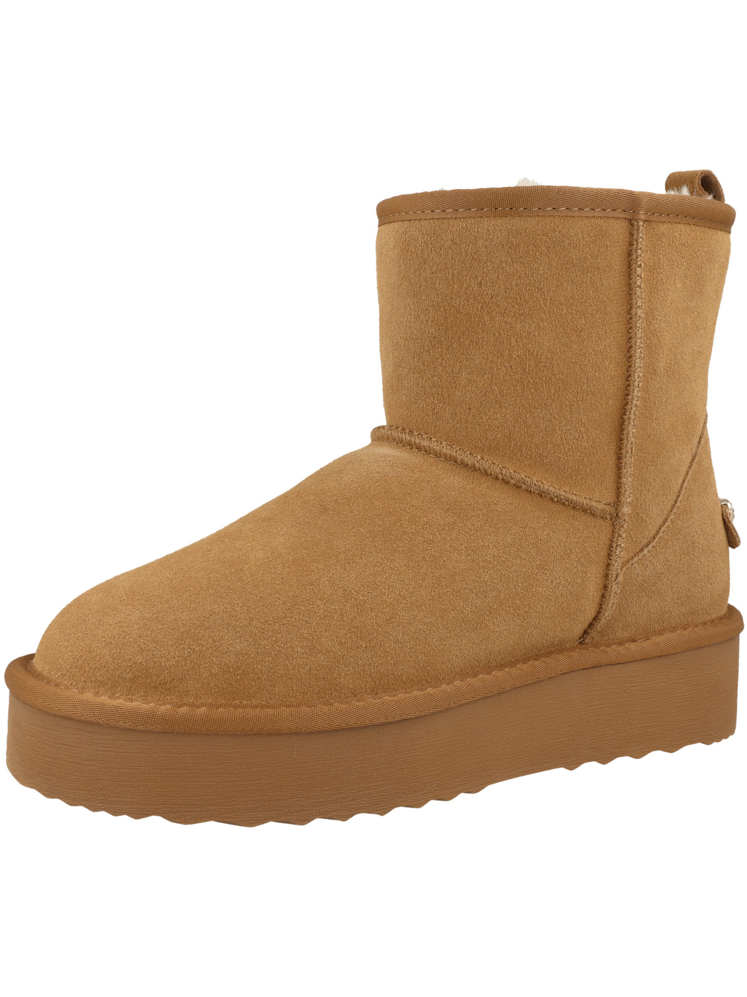 STEVE MADDEN Boots 'Tessah' in Brown: front