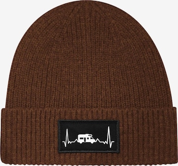 Youth Designz Beanie in Brown: front