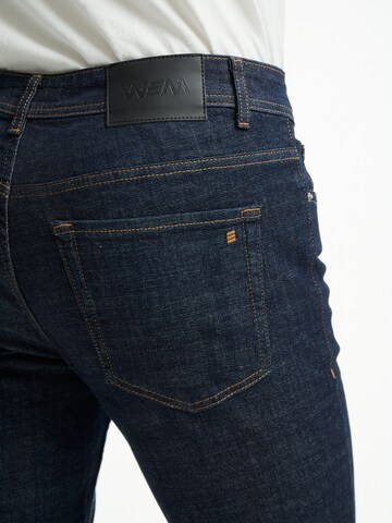 WEM Fashion Tapered Jeans 'Oscar' in Blau