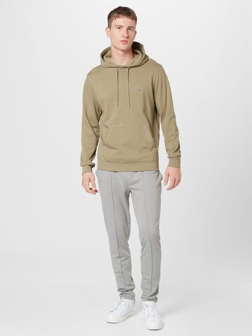 BOSS Sweatshirt 'Wetalk' in Grün