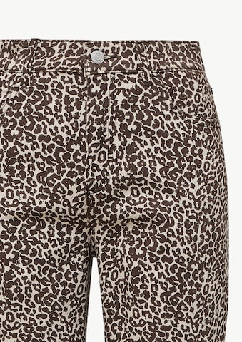comma casual identity Regular Trousers 'Easy-Kick' in Beige