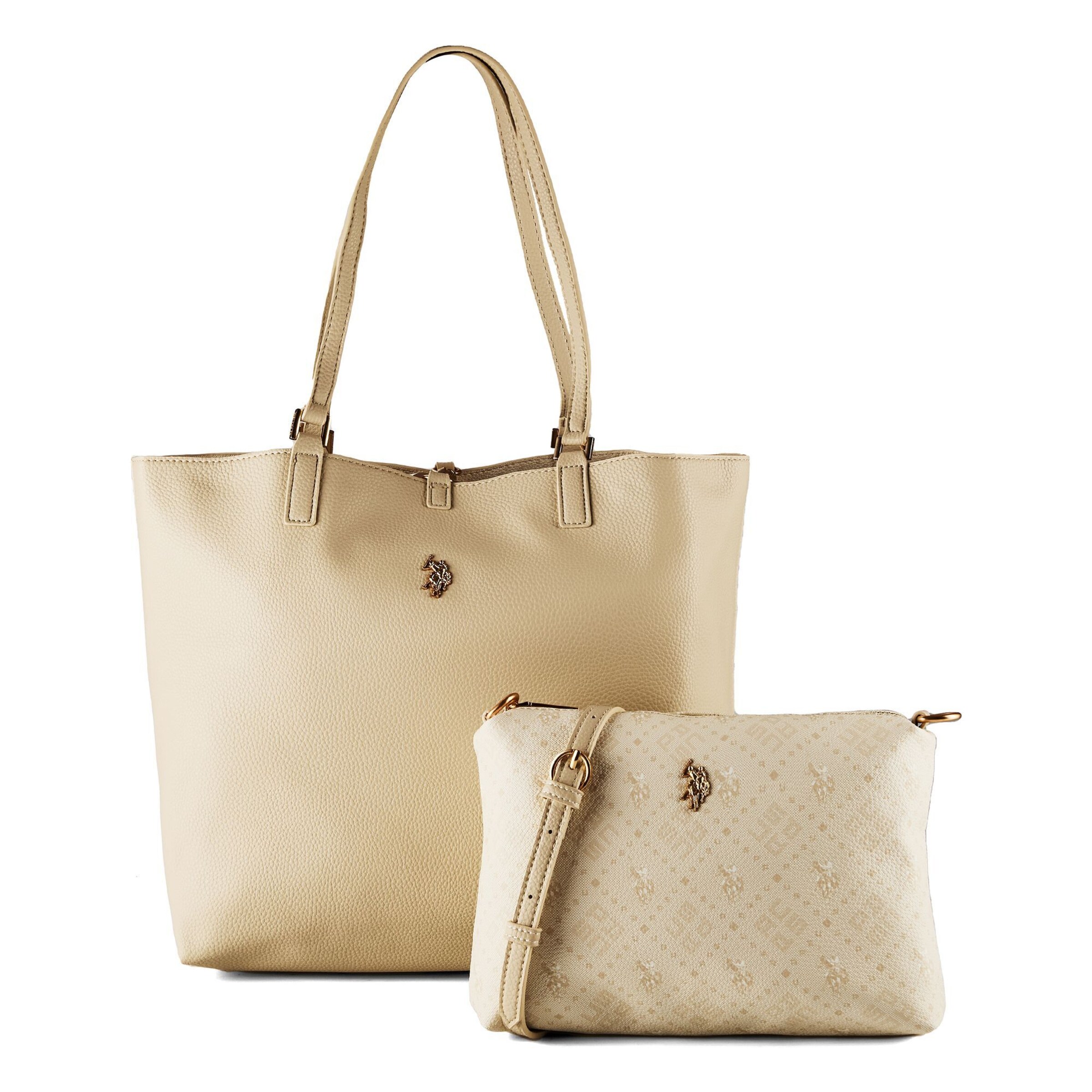 U.S. POLO ASSN. Shopper 'Malibu' in Beige: front