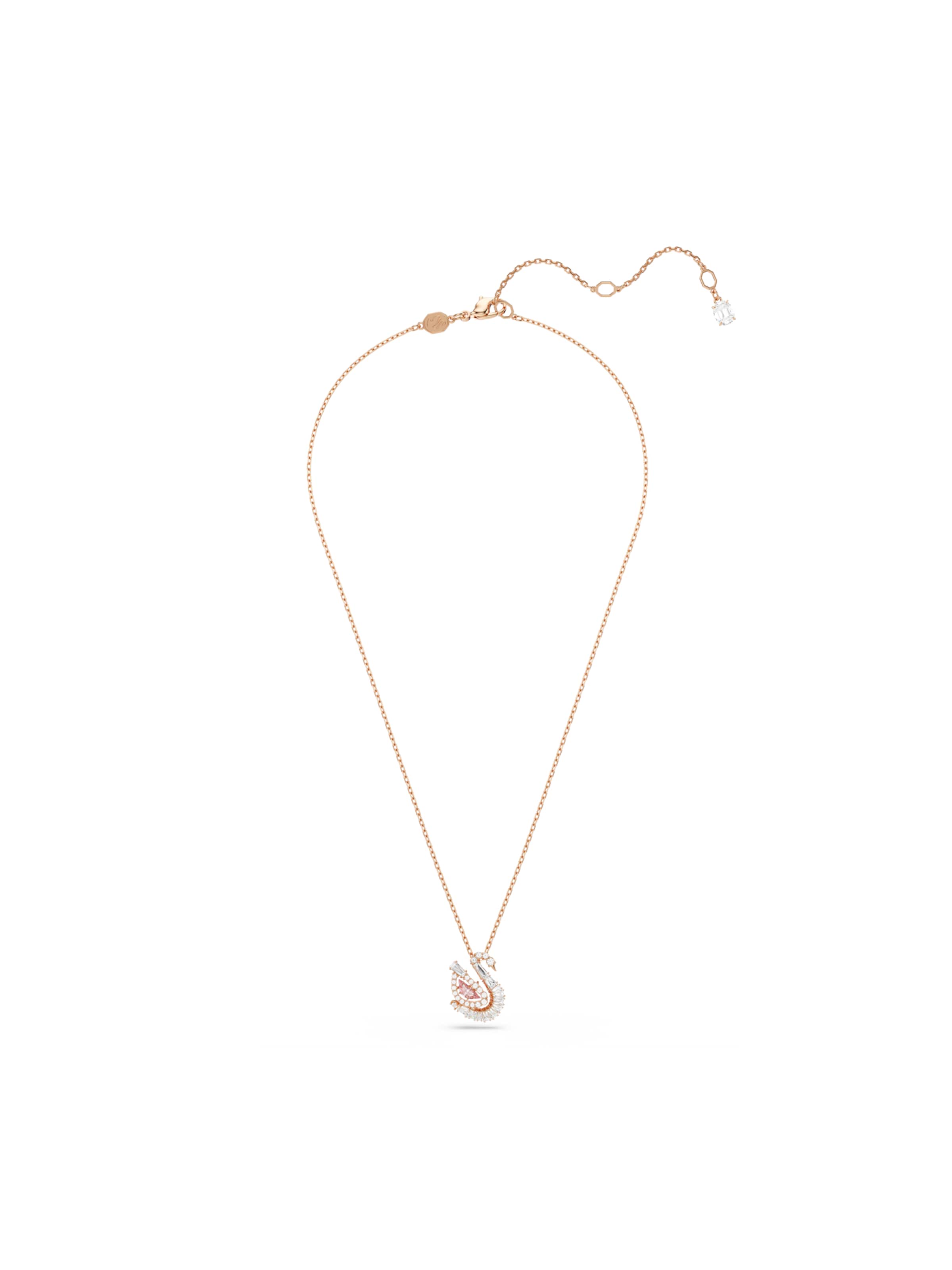 Swarovski Цепочка 'Swan' в Золотой: спереди