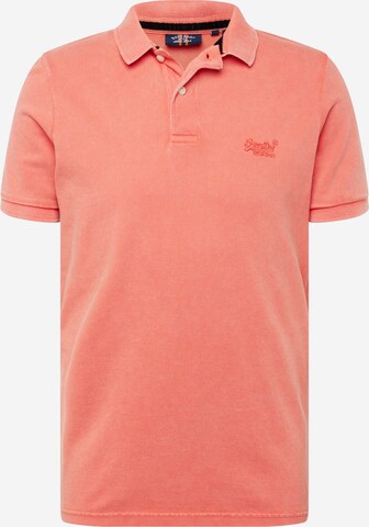 Superdry Poloshirt in Pink: predná strana