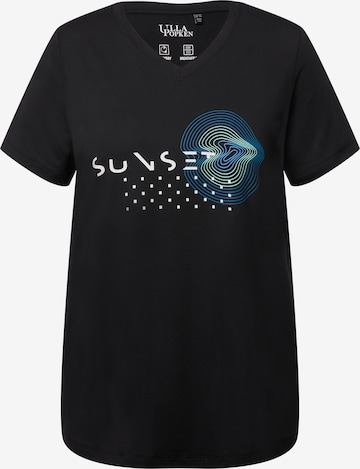 Ulla Popken Shirt in Black: front