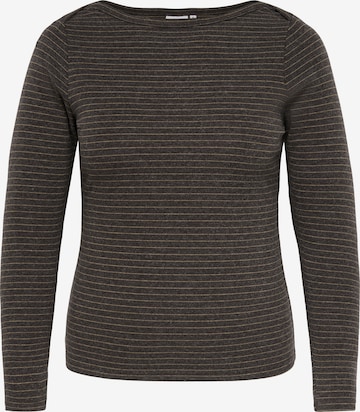 ONLY Carmakoma Shirt 'CAROPAL' in Braun: Vorderseite