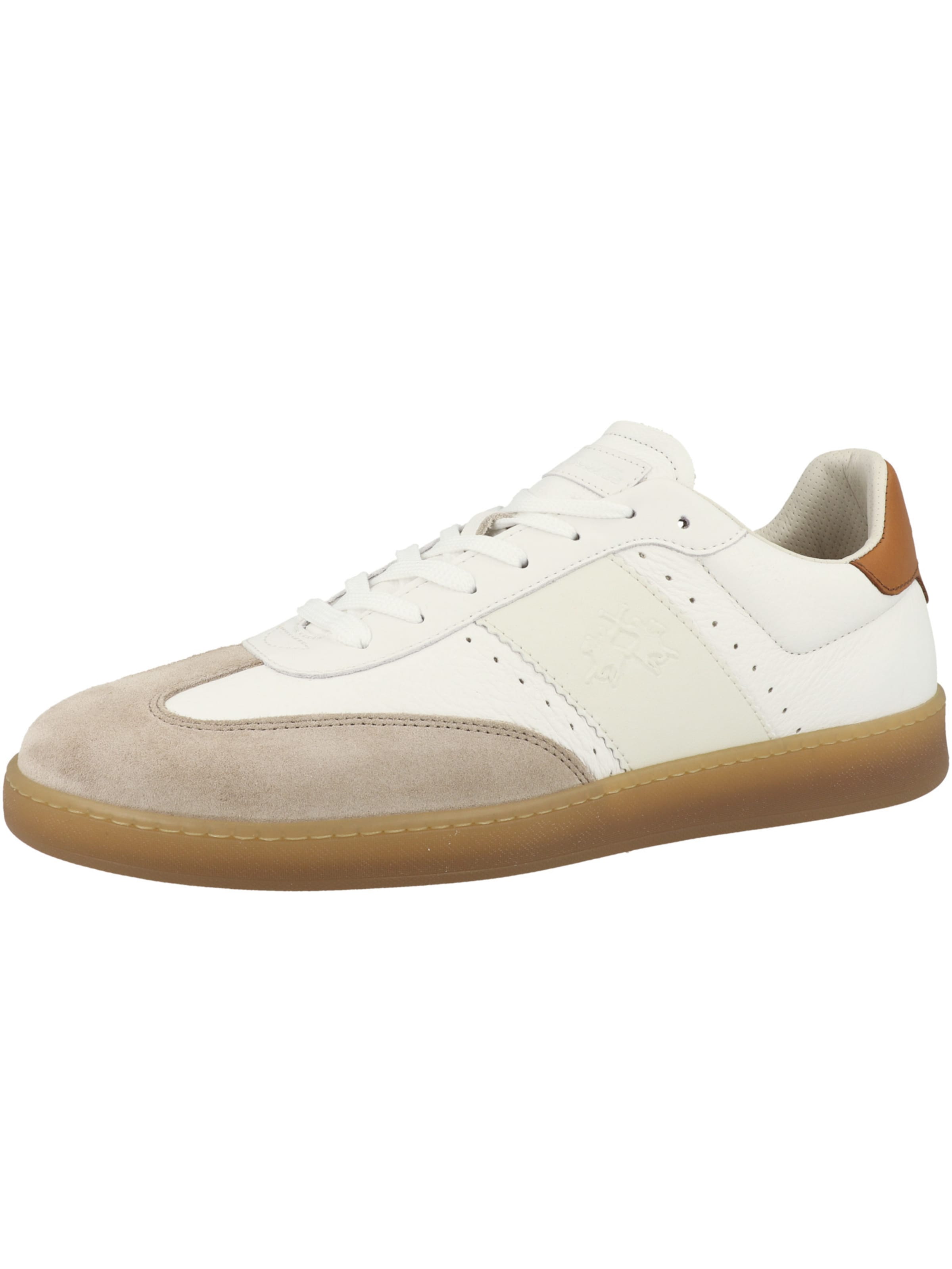 La Martina Sneakers laag 'LFM261' in Beige: voorkant