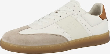 La Martina Sneakers laag 'LFM261' in Beige: voorkant
