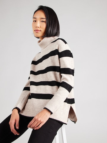 Pull-over 'Mi44ra' Hailys en beige : devant