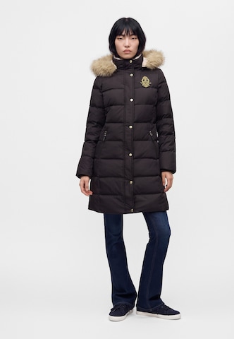 Lauren Ralph Lauren - Abrigo de invierno en negro: frente