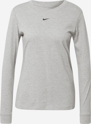 Nike Sportswear Shirt in Grau: predná strana