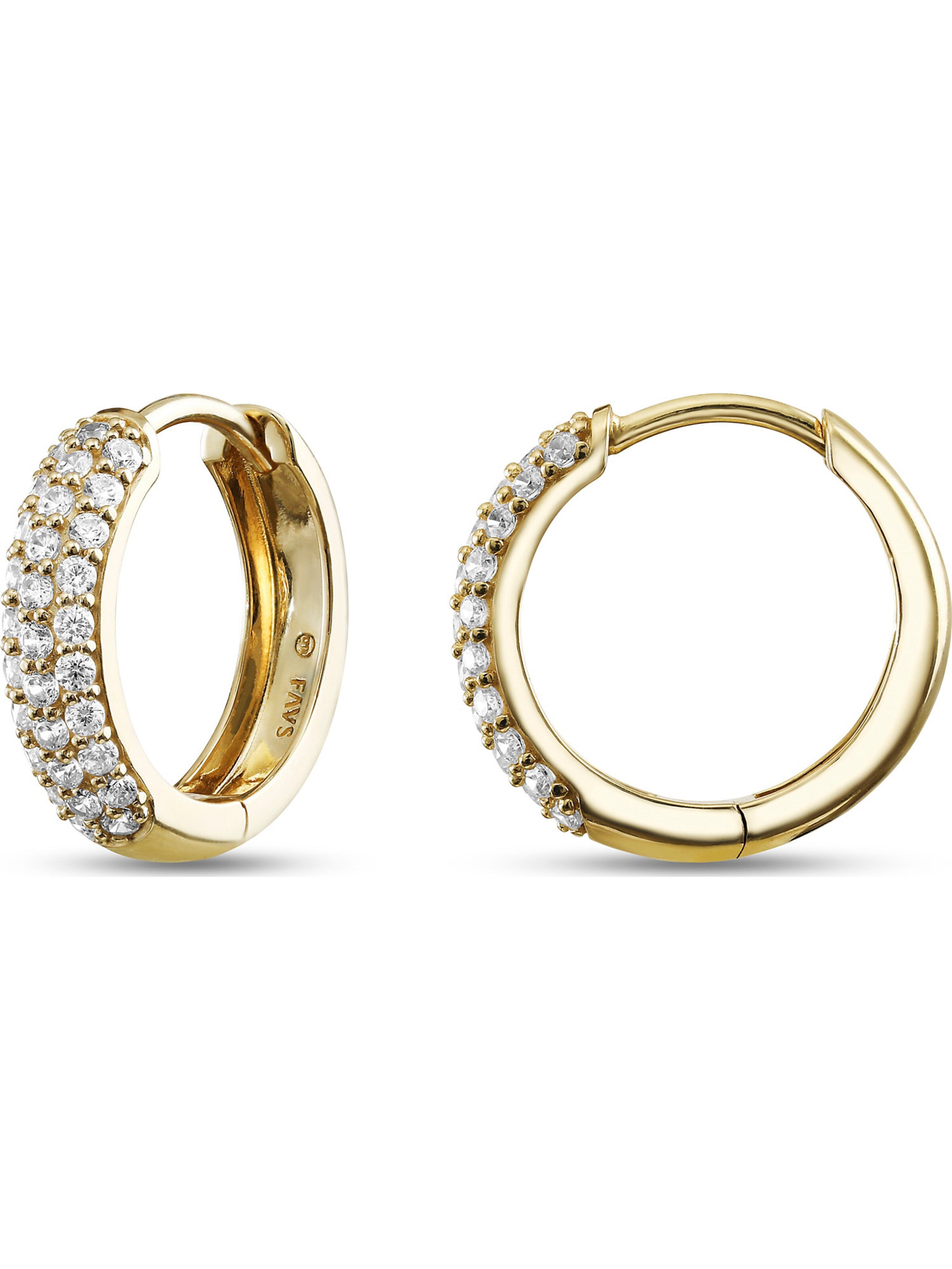 FAVS Earrings in Gold