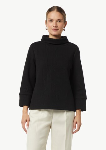 COMMA Sweatshirt in Black: front