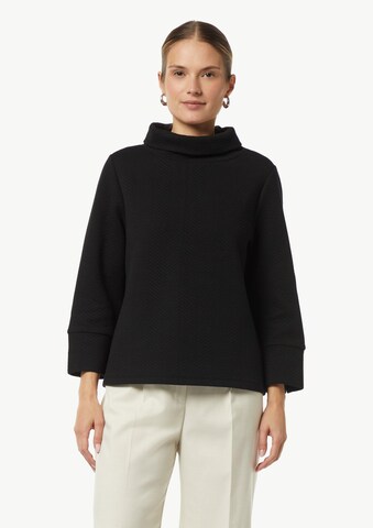 COMMA Sweatshirt in Black: front