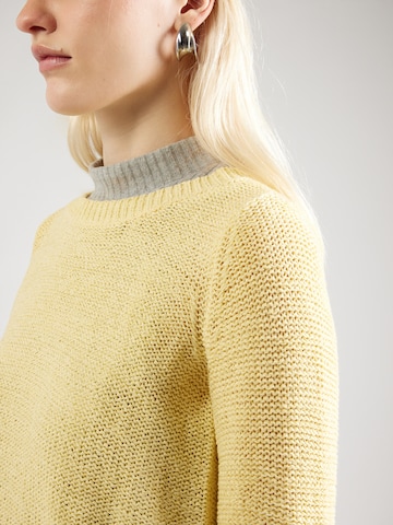 ONLY Sweter 'ONLGeena' w kolorze żółty